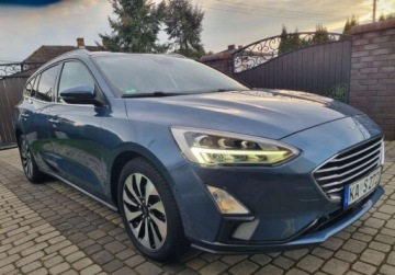 Ford Focus IV Kombi 1.0 EcoBoost 125KM 2019 Ford Focus Ful LED Zadbane Pierwszy wlasciciel Serwis ASO Niski przebieg P, zdjęcie 1