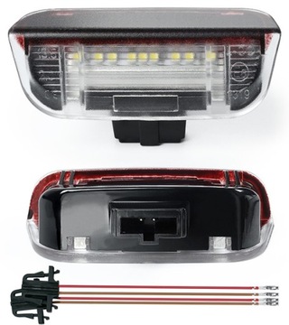 OŚWIETLENIE LED LAMPKI PODŚWIETLENIE BAGAŻNIKA DRZWI SCHOWKA VW GOLF POLO