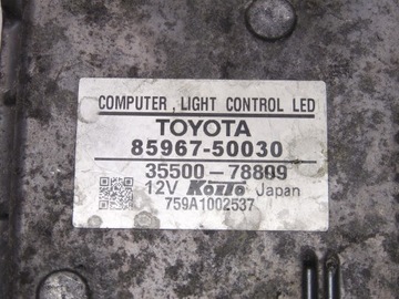 MĚNIČ SVĚTLA LED PŘEDNÍ PRAVÁ 85967-50030 LEXUS IV LS600H 07-12R