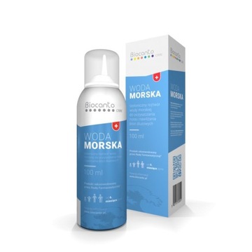 BIOCANTO CARE Woda morska 100 ml IZOTONICZNA