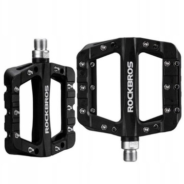 ВЕЛОСИПЕДНЫЕ ПЕДАЛИ ПЛАТФОРМА ДЛЯ ВЕЛОСИПЕДА, МЕТАЛЛ, НЕЙЛОН, MTB, УНИВЕРСАЛЬНЫЕ