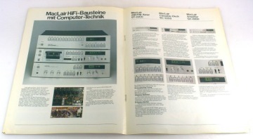 МАКЛЕР HiFi ОРИГИНАЛЬНЫЙ ПРОСПЕКТ, около 1970 г.