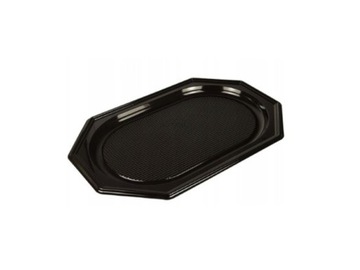 TACA cateringowa patera półmisek 25x35 czarna 10sz
