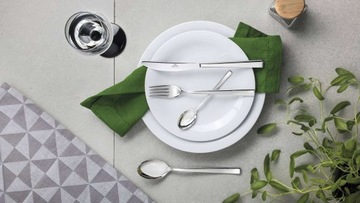 GERLACH ONDA ГЛЯНЦЕВЫЙ НАБОР СТОЛОВЫХ ПРИБОРОВ, 68 ПРЕДМЕТОВ. 12ОС.