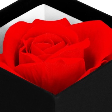 ПОДАРОЧНАЯ КОРОБКА ВЕЧНАЯ РОЗА НА ДЕНЬ СВЯТОГО ВАЛЕНТИНА КРАСНАЯ НА ДНИ РОЖДЕНИЯ ЖЕНСКИЙ ДЕНЬ