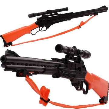 DUŻY KARABIN HUKOWY STRZELBA WINCHESTER PASEK 78cm