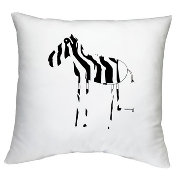 ПОДУШКА ЗЕБРА УЗОРЫ В ПОЛОСКИ ЗЕБРЫ