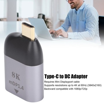 Преобразователь JORINDO Type C в DisplayPort Type C