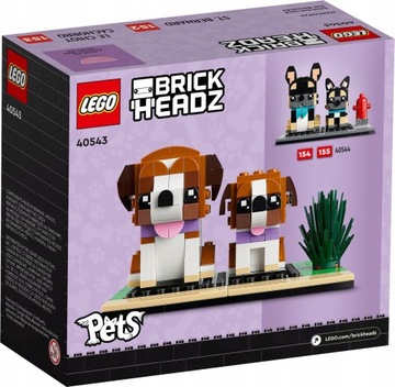 LEGO BRICKHEADZ Собака сенбернар 40543