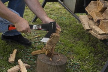 УНИВЕРСАЛЬНЫЙ ТОПОР ДЕРЕВЯННЫЙ ТОПОР ИЗ СТЕКЛОСТЕКЛА