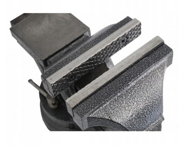 МОЩНЫЕ ВРАЩАЮЩИЕСЯ ЗАМОЧНЫЕ ТИСКИ С НАКОВАЛЬНИЦЕЙ, ЧУГУН, 150 мм, ЗАКАЛЕННАЯ СТАЛЬ