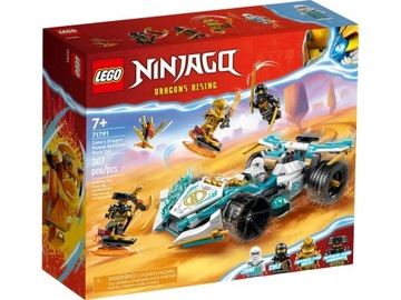 Klocki LEGO Ninjago 71791 Smocza moc Zane'a - wyścigówka spinjitzu