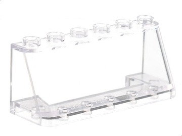 LEGO 4176 2x6x2 Szyba Trans-Clear 417640 6510175 1szt NOWA
