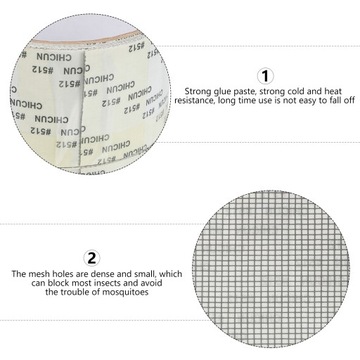 Заплатки для ремонта москитных сеток на окнах и дверях.