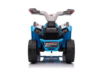 Квадроцикл XMX630T на аккумуляторе, синий с прицепом