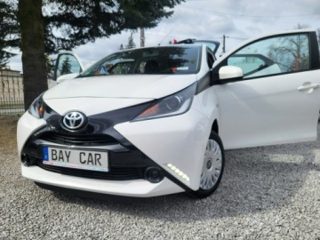 Toyota Aygo II Hatchback 5d 1.0 VVT-i 69KM 2016 Toyota Aygo 1.0 70 KM Org Przebieg Ładny Stan