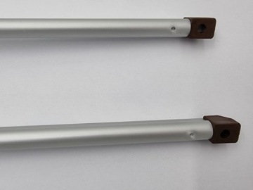 Кронштейны запорных опор для окна прицепа 280 мм 2 шт. Mekuwa Turismus