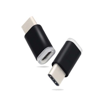 Adapter Przejściówka Mini Konwerter Wtyk Złączka z micro USB na USB-C Typ C