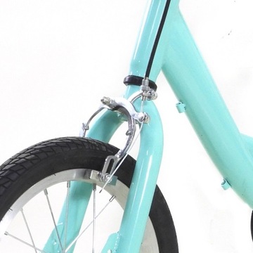 Односкоростной детский трехколесный велосипед 14 дюймов.