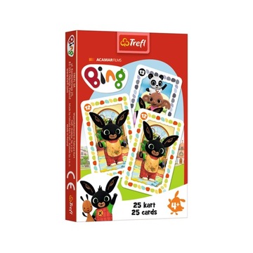 BING KRÓLIK KARTY PIOTRUŚ 25 KART TREFL