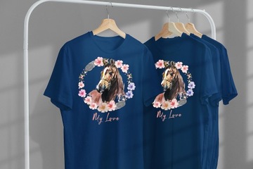 ФУТБОЛКА ДЕТСКАЯ ЛОШАДИ 164 СУПЕР КАЧЕСТВО