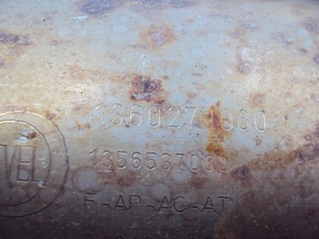 DPF DUCATO 2.3 3.0 JTD 1360271080 / 1356537080