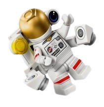 Lego figurka Minifigurka Space 71046 S26 Astronauta #1