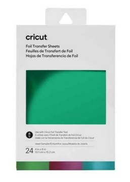 Zestaw folii do złoceń Cricut - klejnot