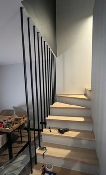 Uchwyt rurki fi 25 balustrady 32 stopnie do skośnych sufitów harfy lamele