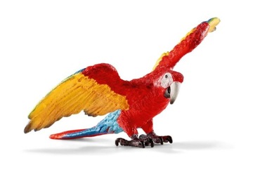 SCHLEICH Figurka Papuga Ara czerwono-żółta 14737