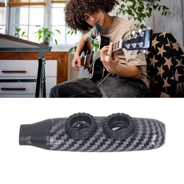 Kazoo Flute Регулируемый музыкальный духовой инструмент с двумя отверстиями и 6G