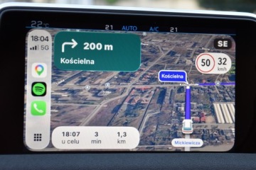 Peugeot 3008 II Crossover 1.2 PureTech 130KM 2018 Peugeot 3008 II ALLURE TURBO *BEZWYPADKOWY, Doinwestowany* Wyposażony SUV!, zdjęcie 37
