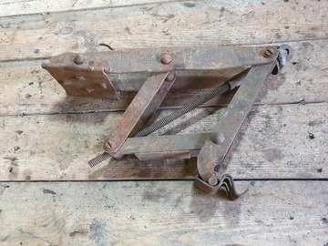 СТАРЫЙ АВТОМОБИЛЬНЫЙ ДОМКРАТ, АВТОМОБИЛЬНЫЙ ПОДЪЕМНИК ТРАПЕЦОВИДНЫЙ, PRL, ОРИГИНАЛ