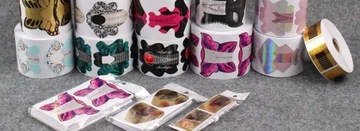 Шаблоны для наращивания ногтей Широкие формы для ногтей 100 шт.