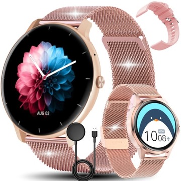 SMARTWATCH DAMSKI ZEGAREK BLUETOOTH ROZMOWY PL