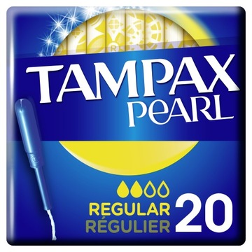 TAMPAX PEARL REGULAR - tampony z aplikatorem 20 szt