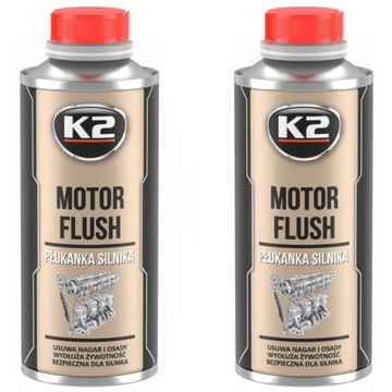 2x MOTOR FLUSH PŁUKANKA SILNIKA K2 T371 250ML