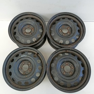4× DISK OCELOVÝ KFZ 7.0" X 16" 5X108 ET 44