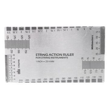 Измеритель действия струны Многофункциональная линейка для