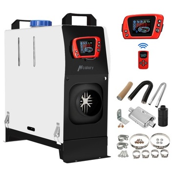 OGRZEWANIE POSTOJOWE NAGRZEWNICA 5-8KW 12V LCD DIESEL