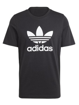 KOSZULKA męska ADIDAS Trefoil IA4815 czarna bawełniana t shirt M