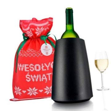 VACU VIN SCHŁADZACZ DO WINA AKTYWNY + WOREK PREZENTOWY