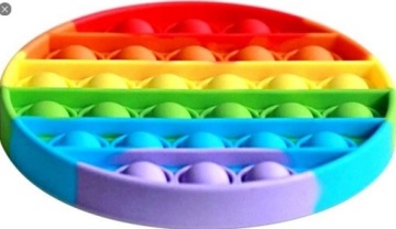 СТРЕСС НАЖМИТЕ ПОП-ЭТ ПУЗЫРЬ ФИДЖЕТ ИГРУШКИ СЕНСОРНЫЕ