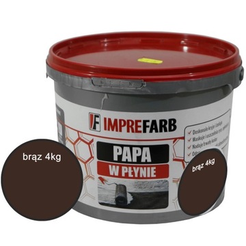PAPA W PŁYNIE 4kg BRĄZ IMPREFARB
