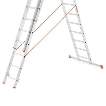 АЛЮМИНИЕВАЯ ЛЕСТНИЦА 3x13 STRONG UNIVERSAL HIGHER