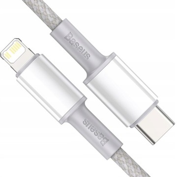 КАБЕЛЬ BASEUS USB-C TYPE-C ДЛЯ БЫСТРОЙ ЗАРЯДКИ для LIGHTNING IPHONE 20 Вт PD 2 м