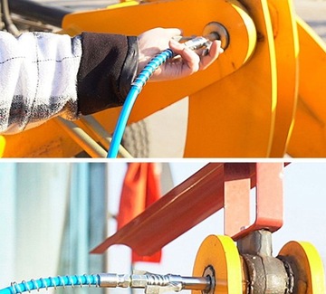 САМОБЛОКИРУЮЩИЙСЯ НАКОНЕЧНИК ДЛЯ СМАЗКИ 10000 PSI ДЛЯ СМАЗОЧНИКОВ KALAMITY + ШЛАНГ