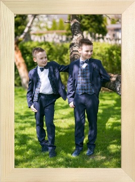 FOTO-RAMKA na zdjęcia 15x21 [cm] -GRUBA - DREWNIANA,DO POWIESZENIA