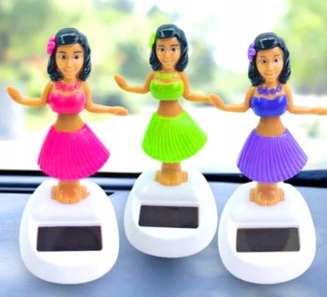 Танцующая Гавайка Гавайская кукла-танцовщица Статуэтка СОЛНЕЧНАЯ Гавайские танцы