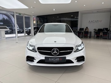 Mercedes Klasa C W205 Kombi Facelifting HYBRYDA 2.0 300 de 306KM 2021 Mercedes-Benz C 300 AMG Line Plug In / 1 właścicie, zdjęcie 5